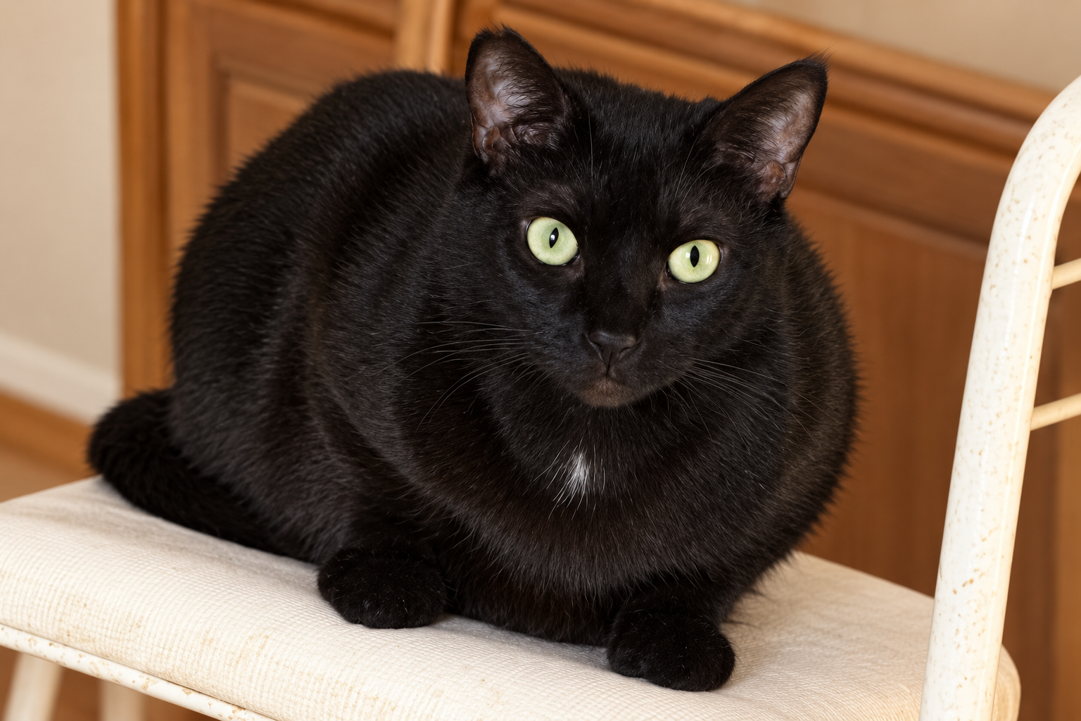 Max, a healthy black Lifetime Care resident