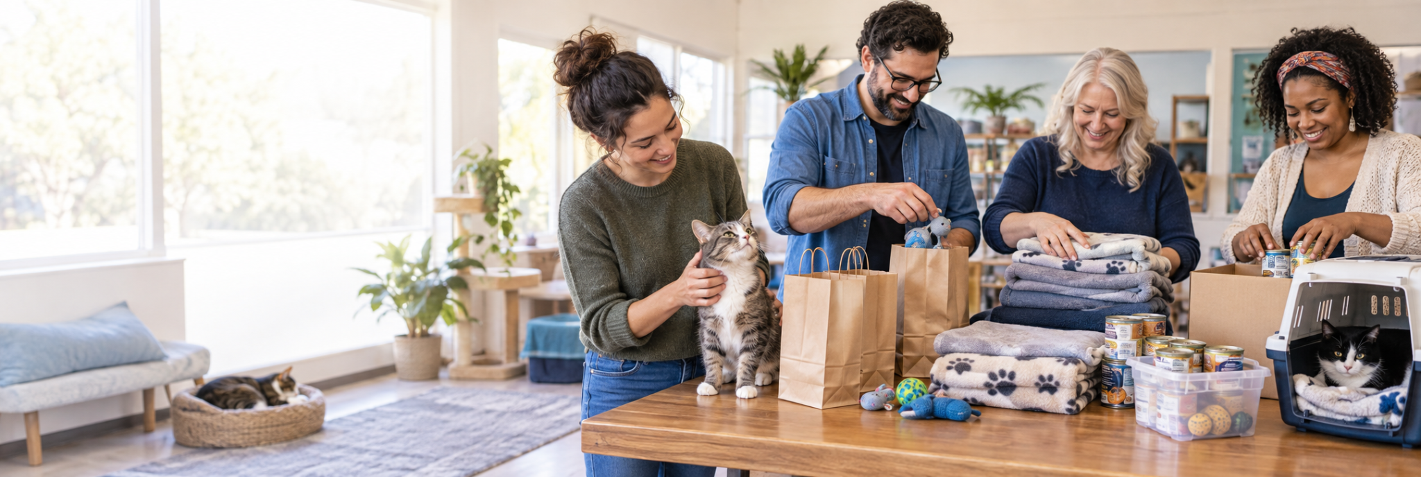 A cat cared for by Facilitate Rescue